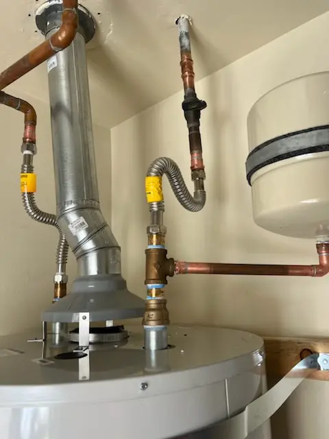 Water heater installation and plumbing repair in Dormont